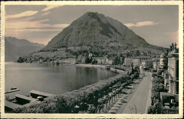 Lugano - Monte S. Salvatore (912 m) Vorderseite