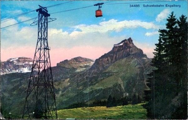 Schwebebahn Engelberg Vorderseite