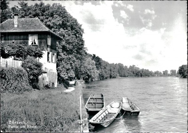 Zürzach/Partie am Rhein Vorderseite
