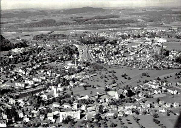 Uzwil, Flugaufnahme Vorderseite