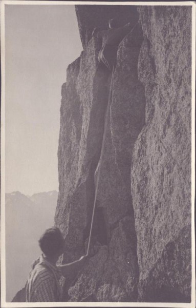 unbekannter Kletterberg Vorderseite