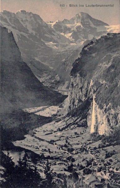 Lauterbrunnental Vorderseite