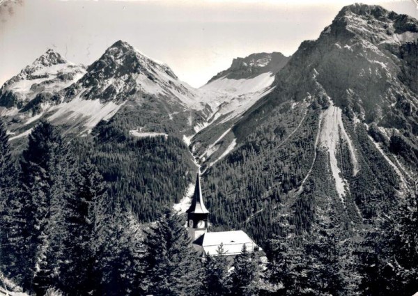 Arosa, Dorfkirche Vorderseite