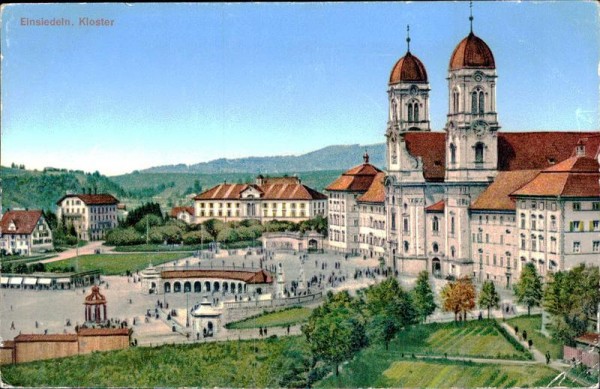 Kloster Einsiedeln Vorderseite