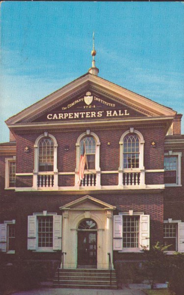 Philadelphia, Carpenter's Hall