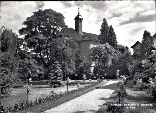 Kuranstalt Mammern am Bodensee - Im Park Vorderseite