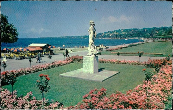 Genève, Statue de la Brise Vorderseite