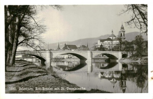 Solothurn, Röti-Brücke Vorderseite
