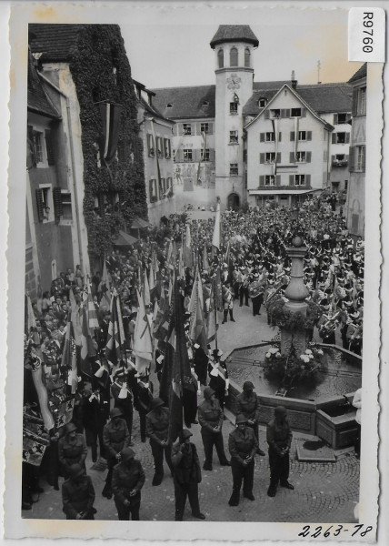 Maienfeld - Städtliplatz - Festakt