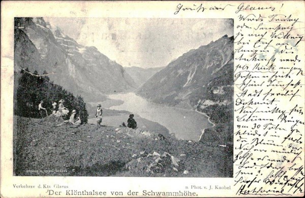 Klöntalersee Vorderseite
