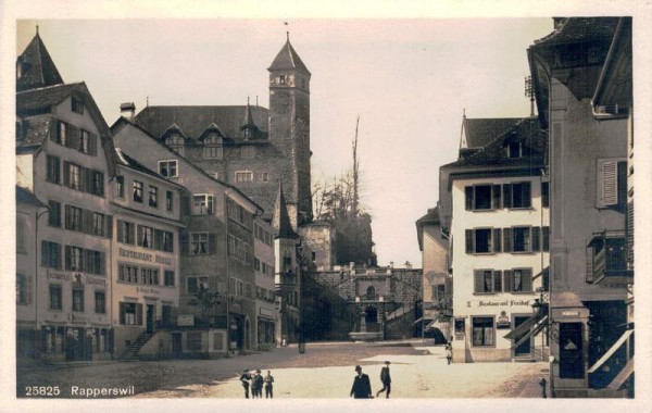 Rapperswil SG, 1929 Vorderseite