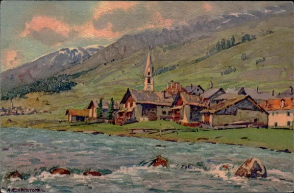 Scanfs, Ober-Engadin Vorderseite
