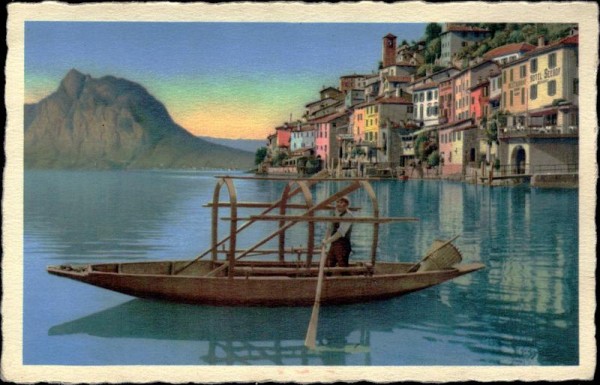 Lago di Lugano/Gandria Vorderseite