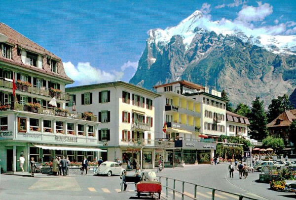 Grindelwald, Wetterhorn Vorderseite