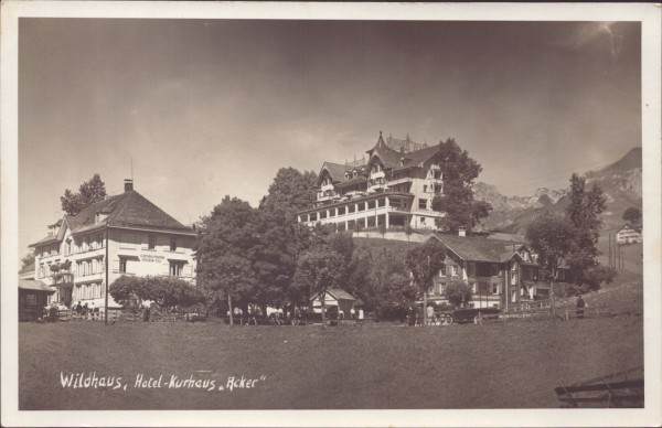 Wildhaus, Hotel-Kurhaus "Acker"