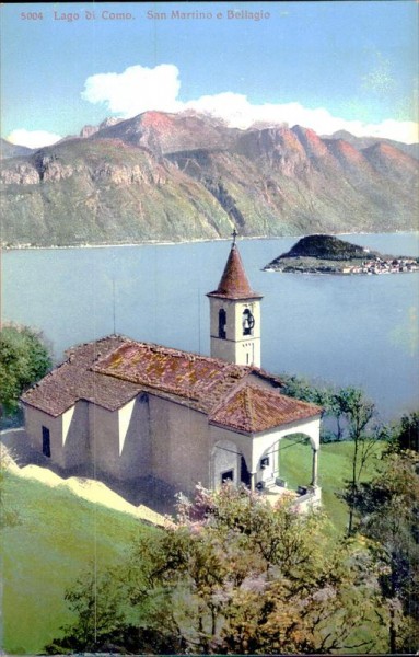 Lago di Comi. San Martino e Bellagio Vorderseite