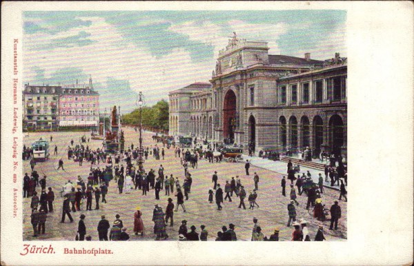 Zürich - Bahnhofplatz
