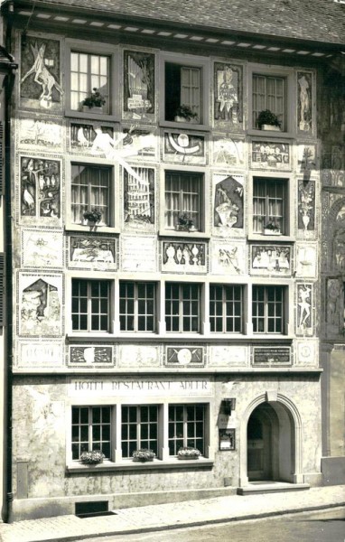 Stein am Rhein, Hotel Adler Vorderseite