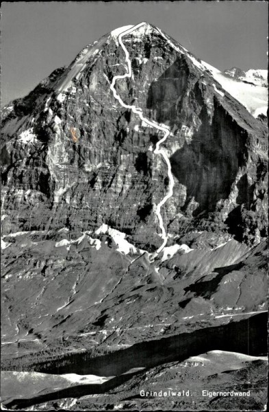 Grindelwald. Eigernordwand Vorderseite