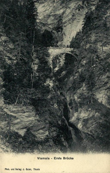 Viamala - Erste Brücke Vorderseite