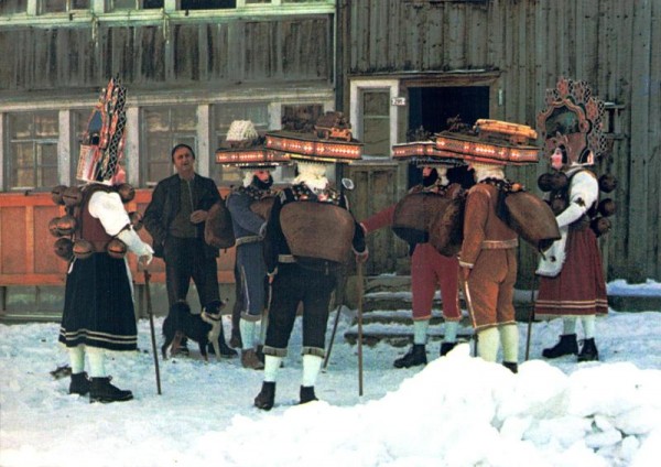 Urnäsch, Silvester Kläuse Vorderseite