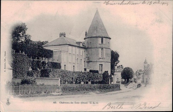 Chateau de Trie Vorderseite