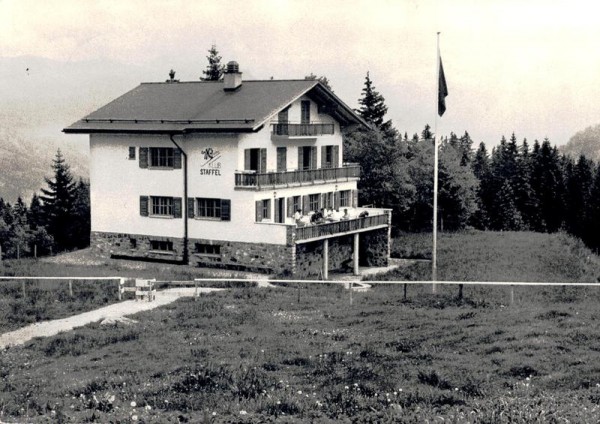 Ski- und Ferienhaus des Ski-Clup "Staffel" ZH, Stoos (Schwyz) Vorderseite