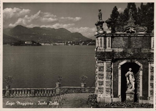 Lago Maggiore. Isola Bella Vorderseite