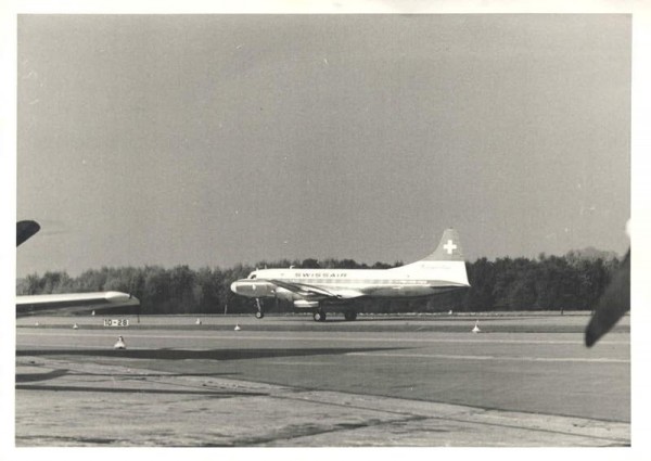 8058 Kloten ZH, Flughafen Zürich, Swissair CV-440 Metropolitan Vorderseite