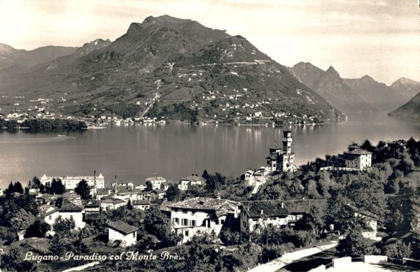 Lugano - Paradiso col Monte Brè Vorderseite