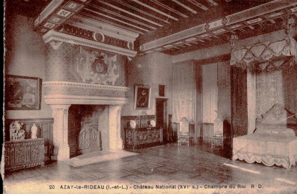 Schloss Azay-le-Rideau Vorderseite