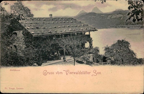 Gruss vom Vierwaldstättersee Vorderseite