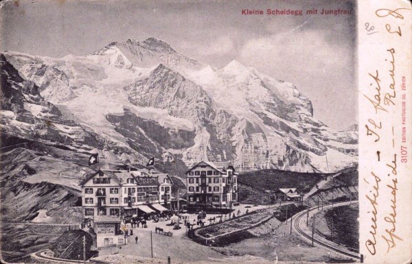 Kleine Scheidegg mit Jungfrau