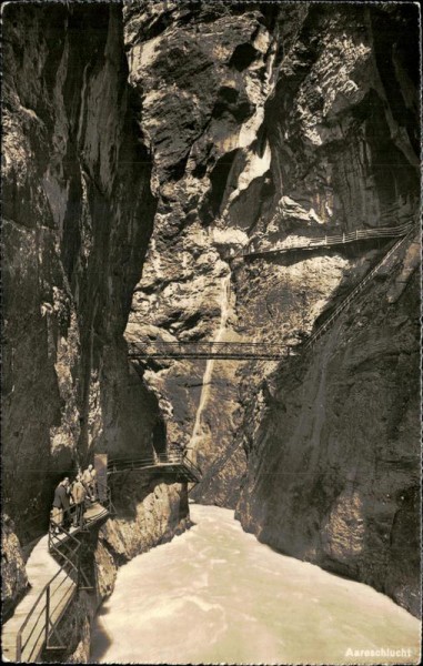 Aareschlucht Vorderseite
