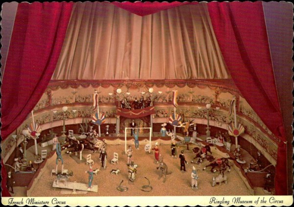 French Miniature Circus, Ringling Museum of the Circus, Sarasota, Florida Vorderseite