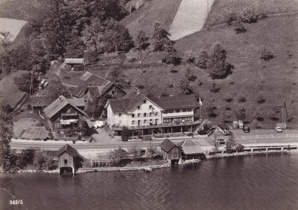 Restaurant und Pension Eierhals, Morgarten Vorderseite