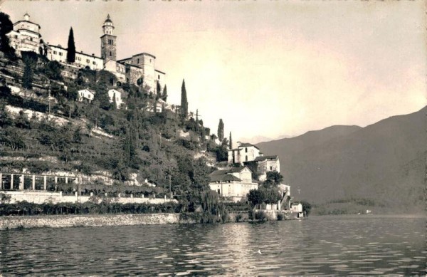 Lago di Lugano. Morcote Vorderseite