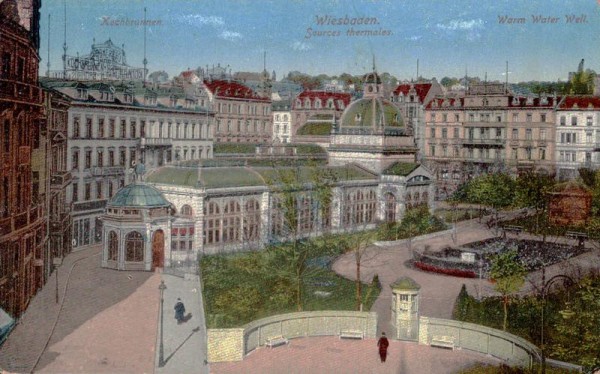Wiesbaden - Kochbrunnen Vorderseite