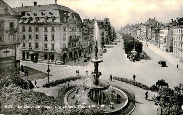 La Chaux-de-Fonds, rue Leopold Robert Vorderseite