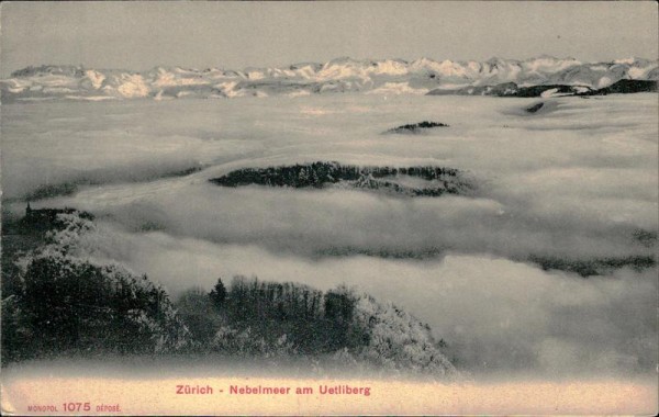 Zürich - Nebelmeer am Uetliberg Vorderseite