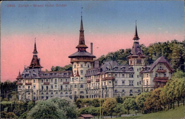 Zürich - Grand Hotel Dolder Vorderseite