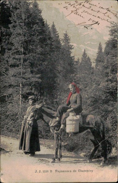 Paysannes de Champéry Vorderseite