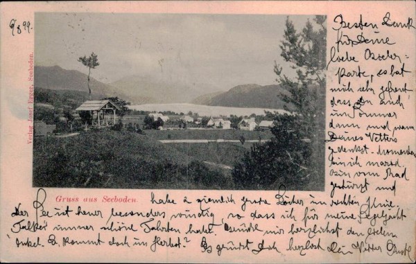 Seeboden am Millstätter See Vorderseite