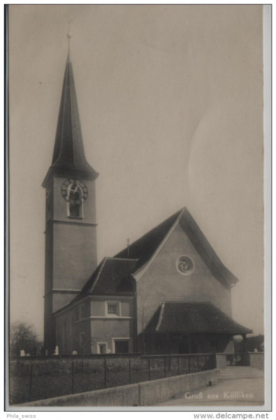 Kölliken, Gruss aus - Kirche