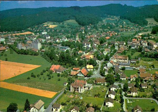 Schöftland, Flugaufnahme Vorderseite