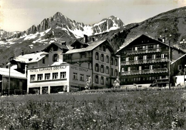 Sedrun, Hotel Oberalp Vorderseite