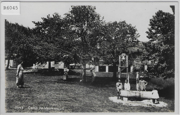Camp de Vaumarcus - Brunnen fontaine animee belebt - Kinder enfants