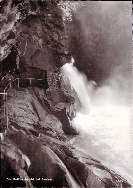 Die Rofflaschlucht bei Andeer