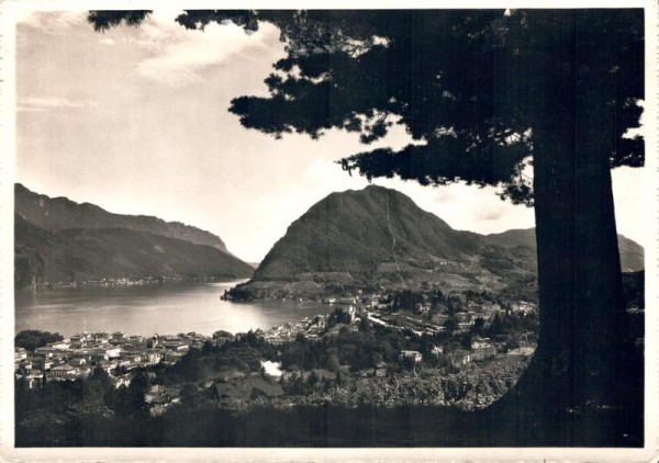 Lugano. Monte San Salvatore Vorderseite