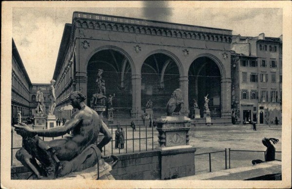Firenze - Loggia dei Lanzi Vorderseite